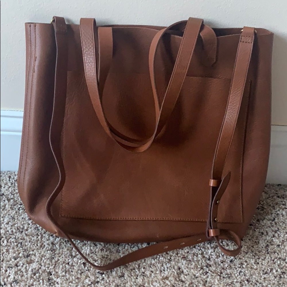 NEW Madewell Medium Transport Tote, Tan